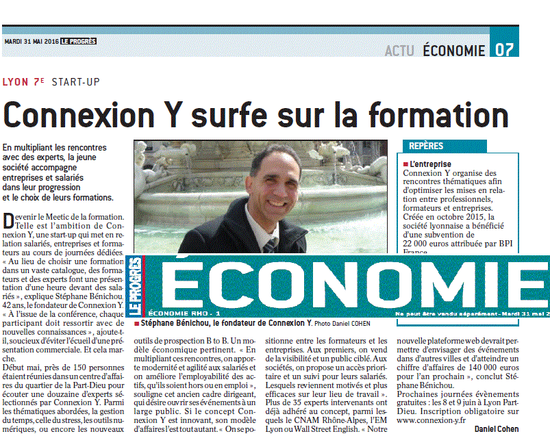 connexion Y surfe sur la Formation