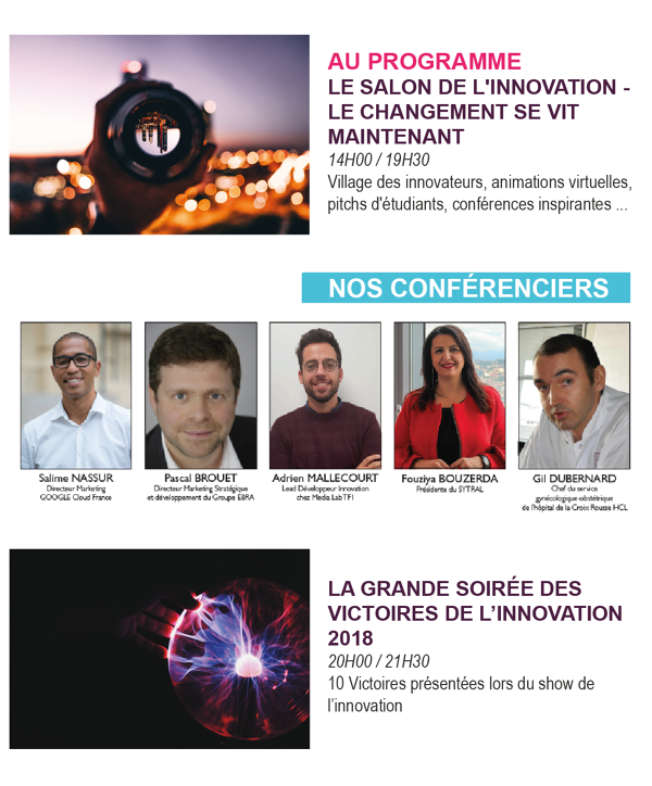 CONNEXION Y Les victoires de l'innovation Lyon 2018
